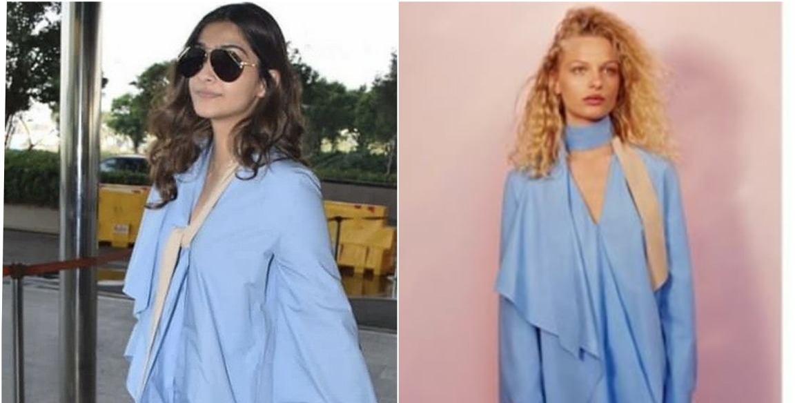 Sonam Kapoor At Mumbai Airport