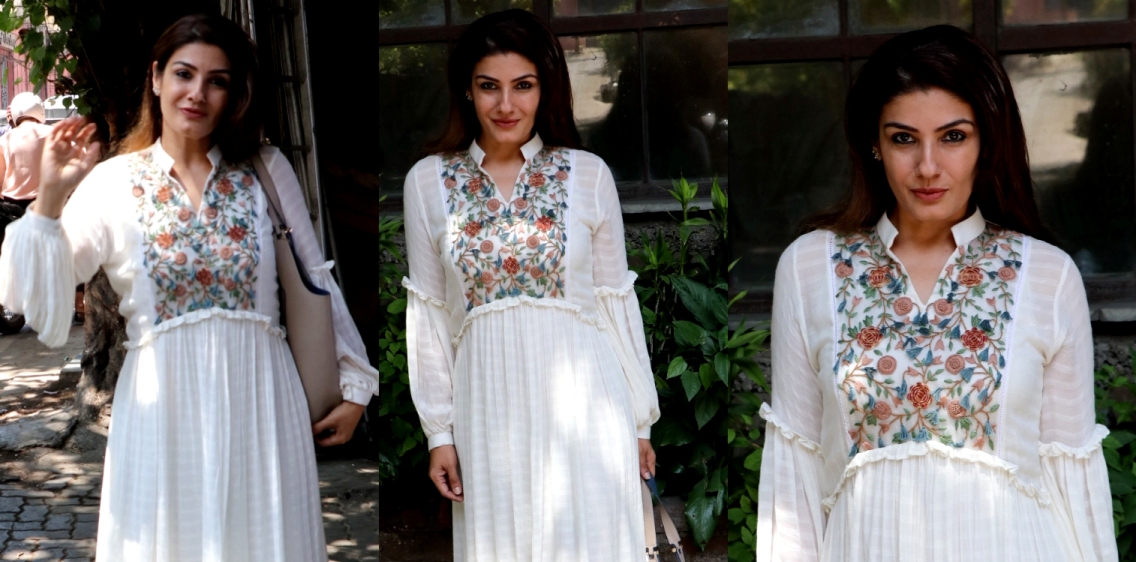 Raveena Tandon In A Shruti Sancheti Dress: Yay Or Nay?