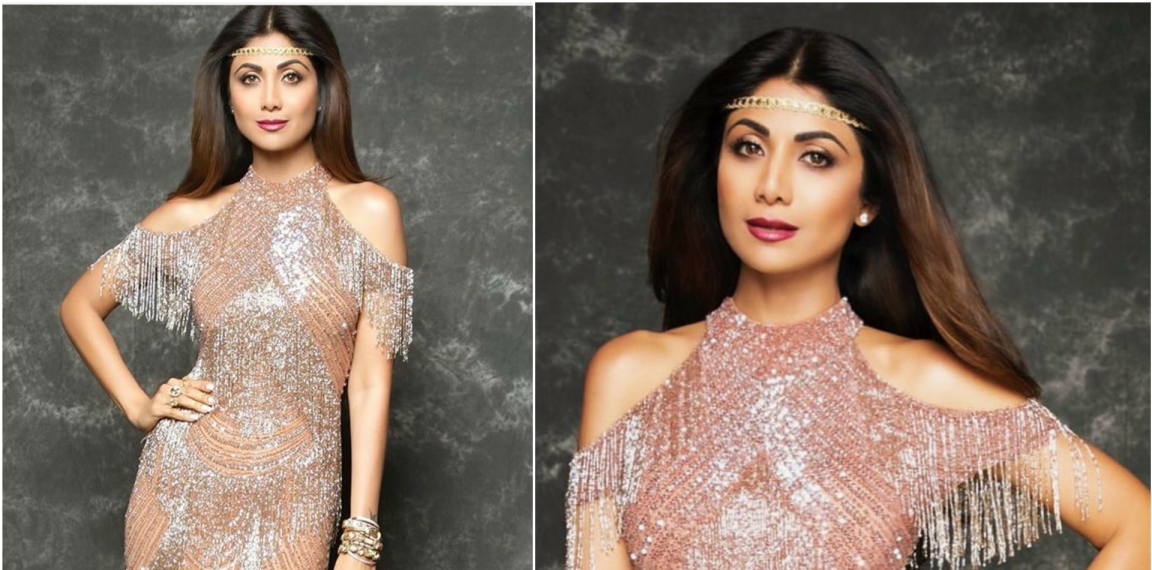 Shilpa Shetty In Yousef Al Jasmi On The Sets Of Super Dancer