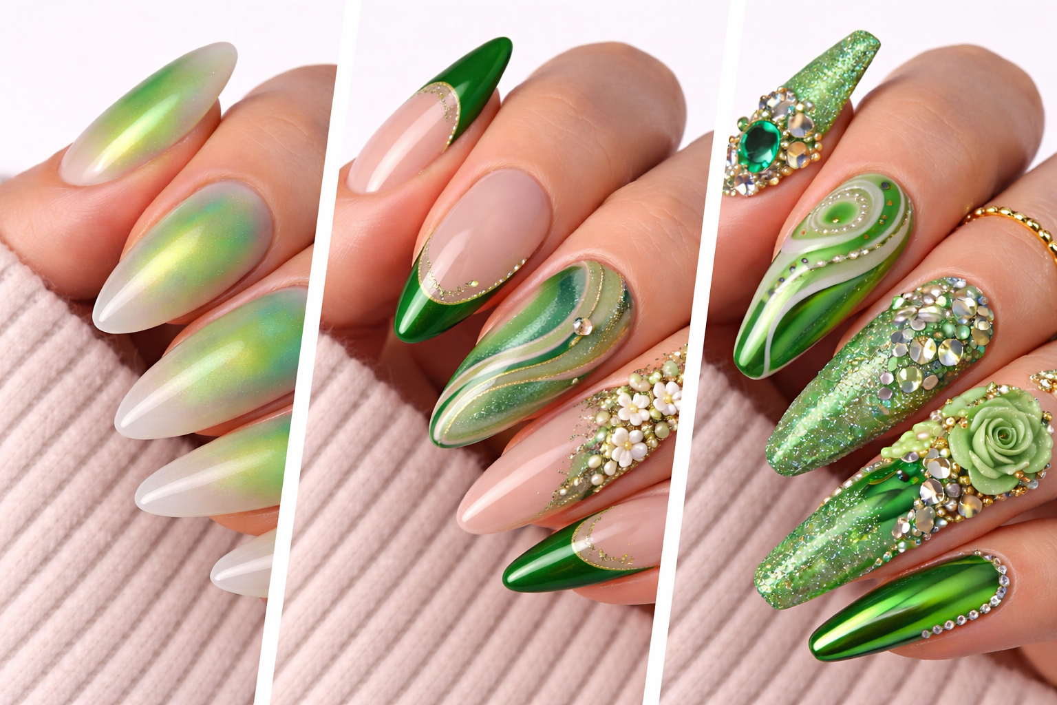 20 Stunning Green Nail Ideas You NEED to Try Right Now (From Minimal to Bold Looks)